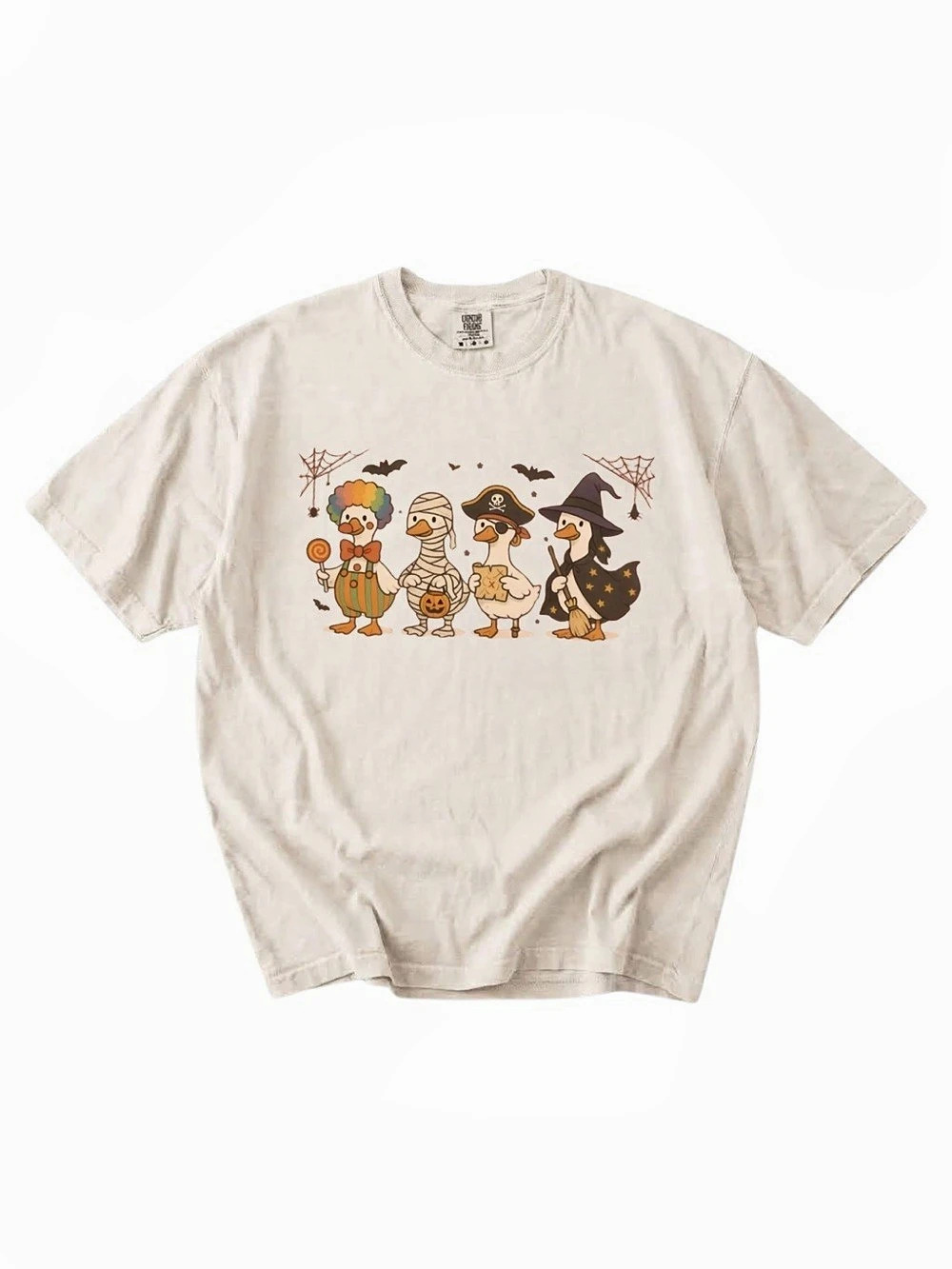 Comfort Colors Halloween Graphic Short Sleeve Tee in Ivory